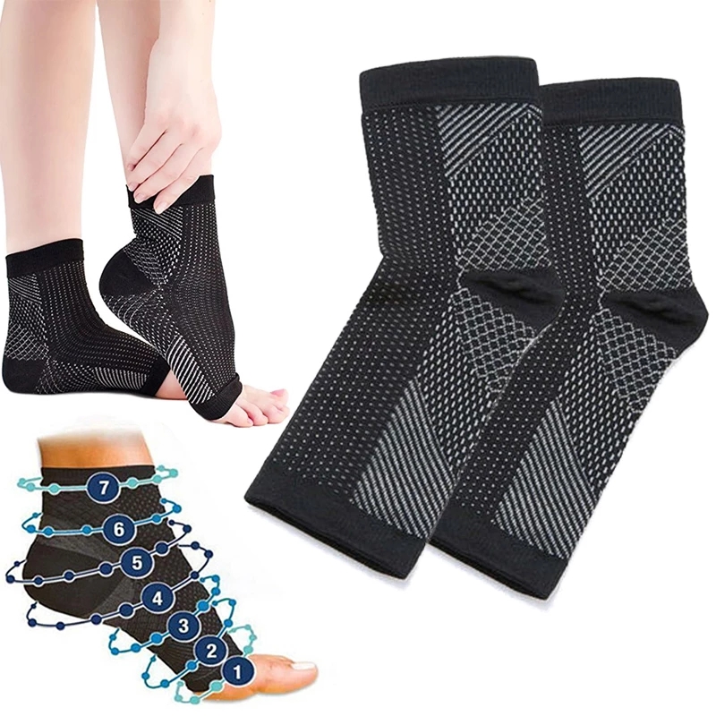 Ankle Brace Sock - جوارب كرة سلة رياضية لكرة القدم