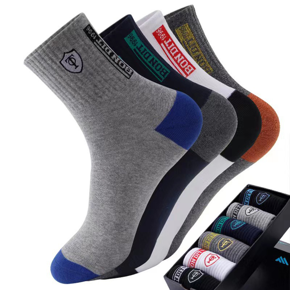 جوارب رجالية حرارية فاخرة (5/1 - مراجعة Cotton Crew Sock Pack وسعره